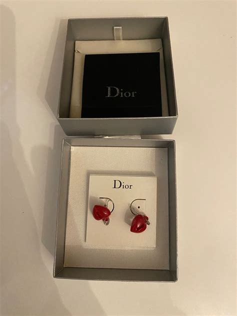 dior ohrringe herz|dior perlenohrringe.